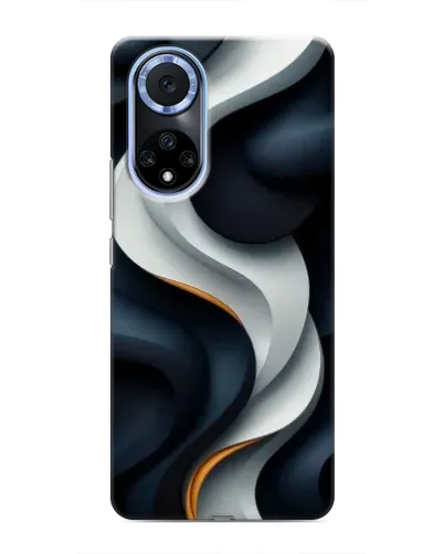 Чохол для Huawei Nova 9 SE з картинкою «Об'ємні чорно-білі стрічки» Чохол для Huawei Nova 9 SE з картинкою «Об'ємні чорно-білі стрічки»