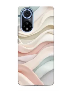 Чохол для Huawei Nova 9 SE з картинкою «Пастельні ніжні хвилі»