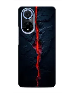 Чохол для Huawei Nova 9 SE з картинкою «Червона лавова тріщина»