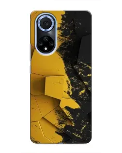 Чохол для Huawei Nova 9 SE з картинкою «Золоті уламки геометрії»