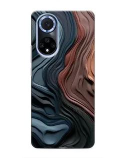 Чохол для Huawei Nova 9 SE з картинкою «Кольорові хвилі каньйону»