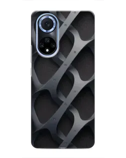 Чохол для Huawei Nova 9 SE з картинкою «Об'ємне сіре плетіння»