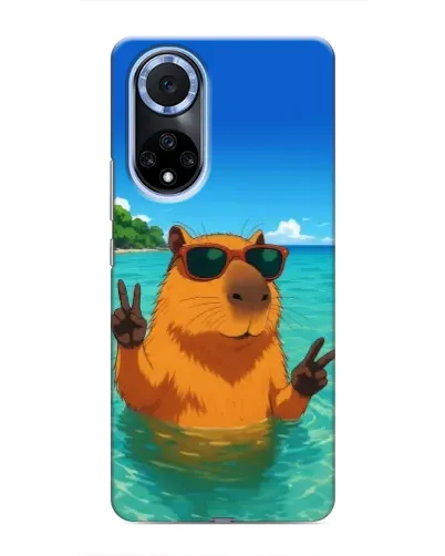 Чохол для Huawei Nova 9 SE з картинкою «Морська капібара»
