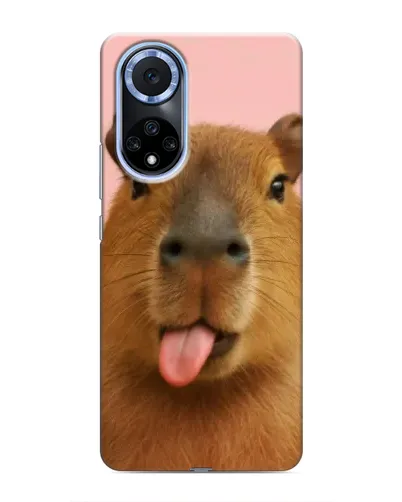 Чохол для Huawei Nova 9 SE з картинкою «Капібара з язиком»