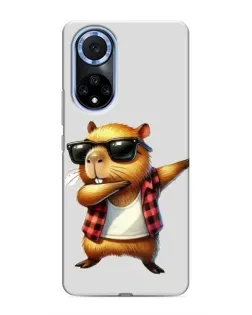 Чохол для Huawei Nova 9 SE з картинкою «Капібара репер даб»