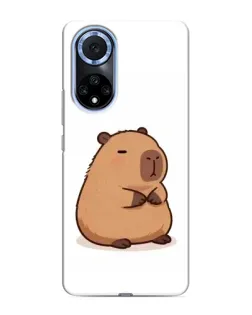 Чохол для Huawei Nova 9 SE з картинкою «Товстенька капібара»