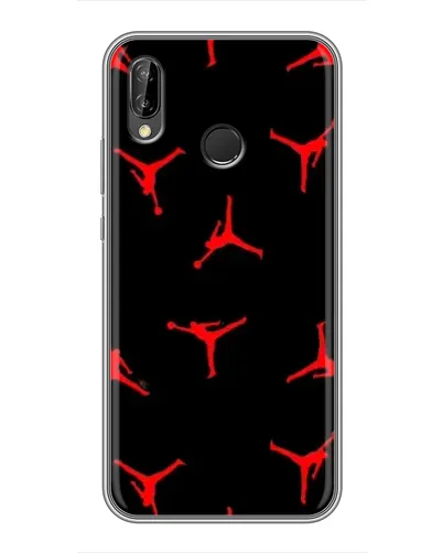 Чехол для Huawei P Smart 2019 с картинкой «Jordan Red Pattern» Чехол для Huawei P Smart 2019 с картинкой «Jordan Red Pattern»