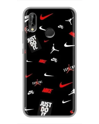 Чехол для Huawei P Smart 2019 с картинкой «Nike Mix Pattern» Чехол для Huawei P Smart 2019 с картинкой «Nike Mix Pattern»