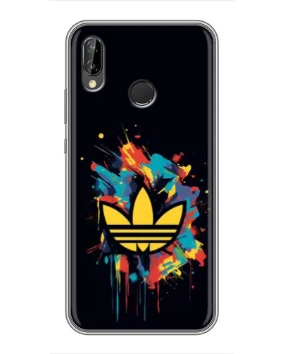 Чехол для Huawei P Smart 2019 с картинкой «Adidas Splash» Чехол для Huawei P Smart 2019 с картинкой «Adidas Splash»