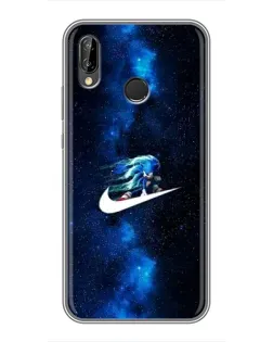 Чехол для Huawei P Smart 2019 с картинкой «Звездный путь Nike»