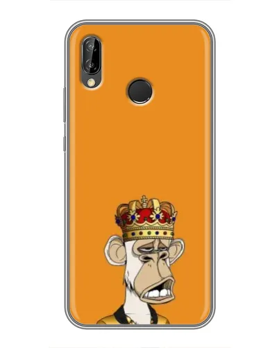 Чехол для Huawei P Smart 2019 с картинкой «Золотая обезьяна Bored Ape» Чехол для Huawei P Smart 2019 с картинкой «Золотая обезьяна Bored Ape»