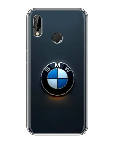 Чехол для Huawei P Smart 2019 с картинкой «Логотип BMW — минимализм» Чехол для Huawei P Smart 2019 с картинкой «Логотип BMW — минимализм»