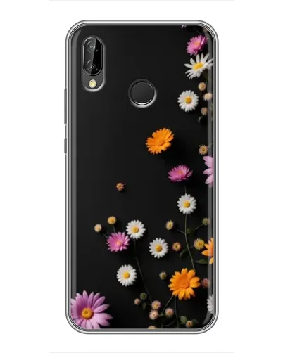 Чехол для Huawei P Smart 2019 с картинкой «Цветочная композиция»