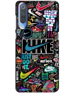Чехол для Huawei P Smart 2020 с картинкой «Яркий коллаж Nike»