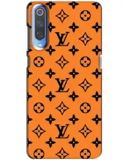 Чехол для Huawei P Smart 2020 с картинкой «Оранжевый стиль LV»