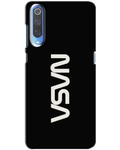 Чехол для Huawei P Smart 2020 с картинкой «NASA — вертикальный логотип»