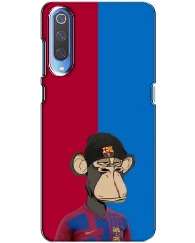 Чехол для Huawei P Smart 2020 с картинкой «Bored Ape — фанат Барсы» Чехол для Huawei P Smart 2020 с картинкой «Bored Ape — фанат Барсы»