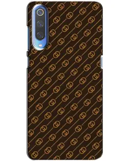 Чехол для Huawei P Smart 2020 с картинкой «Gucci — золотые диагонали»