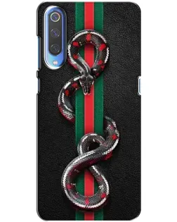 Чехол для Huawei P Smart 2020 с картинкой «Gucci — змея на полосе»