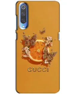 Чехол для Huawei P Smart 2020 с картинкой «Gucci — золотые бабочки»