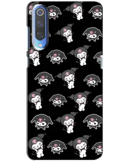 Чохол для Huawei P Smart 2020 з картинкою «Чорний паттерн Kuromi»