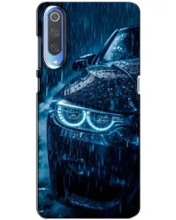 Чехол для Huawei P Smart 2020 с картинкой «BMW под дождем»
