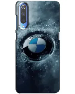 Чехол для Huawei P Smart 2020 с картинкой «Логотип BMW — лед»