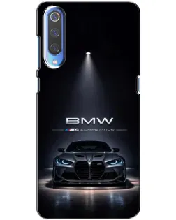 Чехол для Huawei P Smart 2020 с картинкой «BMW сквозь ночной город»