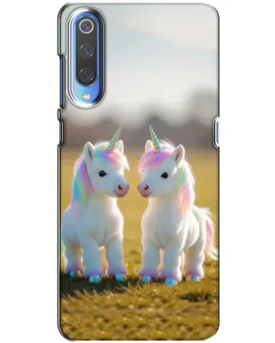 Чехол для Huawei P Smart 2020 с картинкой «Пара единорогов»
