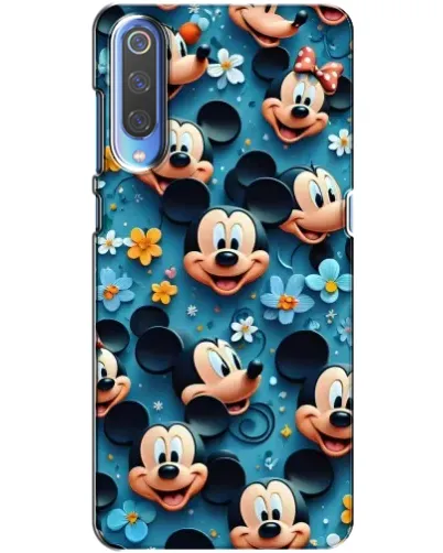 Чехол для Huawei P Smart 2020 с картинкой «Паттерн Микки и Минни»
