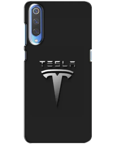Чохол для Huawei P Smart 2020 з картинкою «Сталевий логотип Tesla»