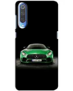 Чехол для Huawei P Smart 2020 с картинкой «Mercedes — неоновый лого»