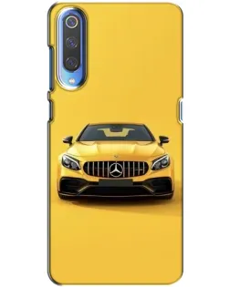 Чехол для Huawei P Smart 2020 с картинкой «Желтый Mercedes GT»