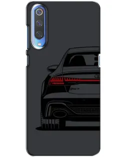 Чехол для Huawei P Smart 2020 с картинкой «Задняя часть Audi — арт»