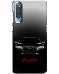 Чехол для Huawei P Smart 2020 с картинкой «Audi — градиентный контур»
