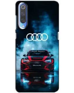 Чехол для Huawei P Smart 2020 с картинкой «Audi Sport — неон»