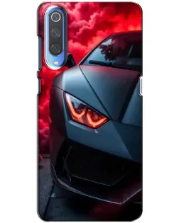 Чохол для Huawei P Smart 2020 з картинкою «Lamborghini червоне сяйво»