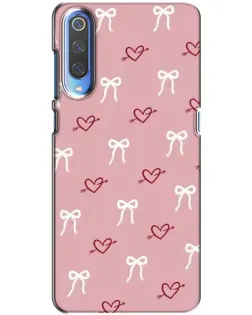 Чехол для Huawei P Smart 2020 с картинкой «Сердца и банты»