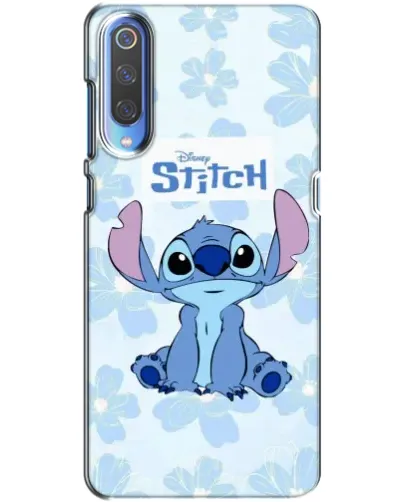 Чехол для Huawei P Smart 2020 с картинкой «Stitch среди цветов»