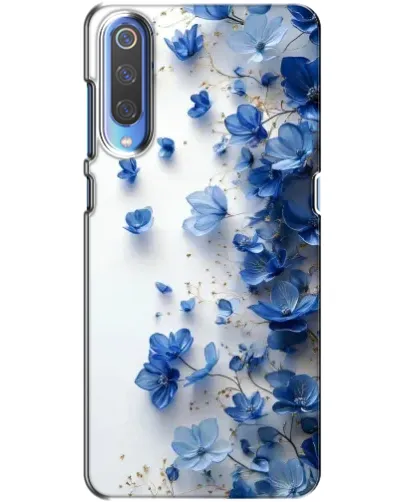Чохол для Huawei P Smart 2020 з картинкою «Блакитний квітковий каскад»