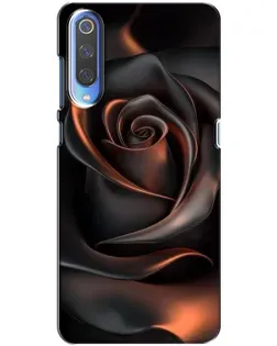 Чохол для Huawei P Smart 2020 з картинкою «Шовкова чорна троянда»
