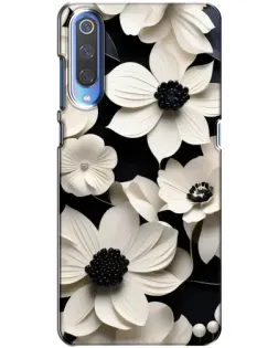 Чохол для Huawei P Smart 2020 з картинкою «Об'ємні білі квіти»