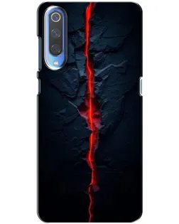 Чохол для Huawei P Smart 2020 з картинкою «Червона лавова тріщина»