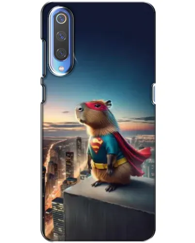 Чехол для Huawei P Smart 2020 с картинкой «Капи-мен супергерой»