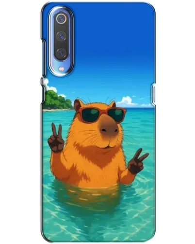 Чехол для Huawei P Smart 2020 с картинкой «Морская капибара»