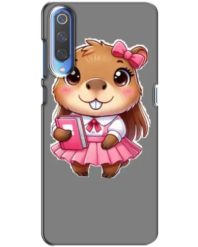 Чехол для Huawei P Smart 2020 с картинкой «Девочка капибара»