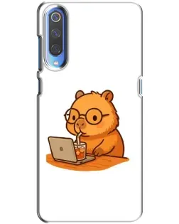 Чохол для Huawei P Smart 2020 з картинкою «Капібара з ноутбуком»