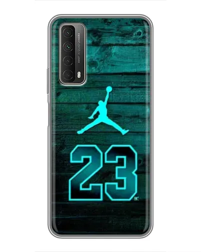 Чехол для Huawei P Smart 2021 с картинкой «Jordan Cyan 23» Чехол для Huawei P Smart 2021 с картинкой «Jordan Cyan 23»