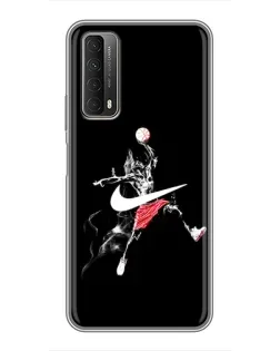 Чехол для Huawei P Smart 2021 с картинкой «Jordan Jumpman»