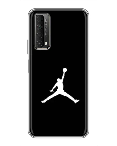 Чехол для Huawei P Smart 2021 с картинкой «Jordan Silhouette» Чехол для Huawei P Smart 2021 с картинкой «Jordan Silhouette»